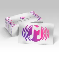 Custom Pearl Business Cards