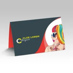Custom Fold-over Business Cards