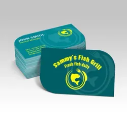 Custom Leaf Business Cards