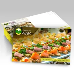 Custom Painted-Edge Postcards