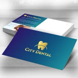 Custom Raised Foil Postcards