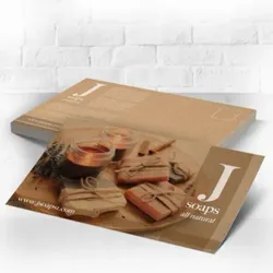 Custom Brown Kraft Postcards