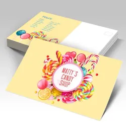 Custom Akuafoil Postcards