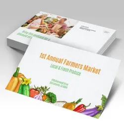 Custom Linen Uncoated Postcards