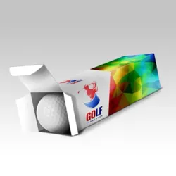 Custom Akuafoil Golf Ball Boxes