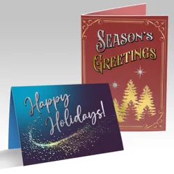 Custom Dual Raised Greeting Cards