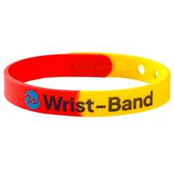 Custom Printed Silicone Adjustable Wristbands
