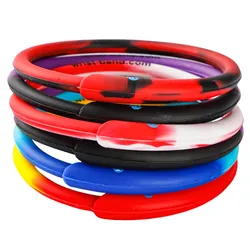 Custom Irregular Shape Silicone Wristbands