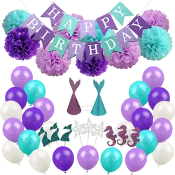 Custom Mermaid Theme Birthday Decorations