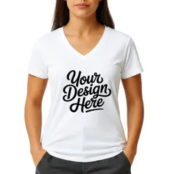 Port & Company ® Women Tri-Blend V-Neck T-Shirt