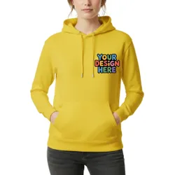 Gildan Adult Softstyle Fleece Pullover Hooded Sweatshirt