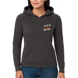 J America Ladies' Zen Pullover Fleece Hooded Sweatshirt