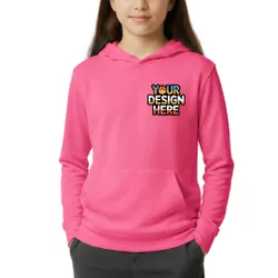 Youth Softstyle Midweight Fleece Hooded Sweatshirt