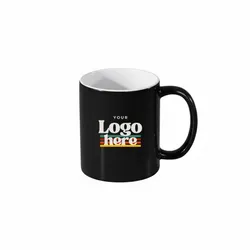 12 oz Heat-Activated Ceramic Photo Mug