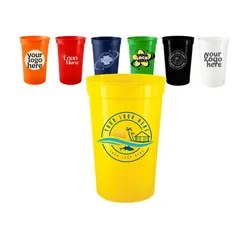 22 oz Plastic Stadium Cup