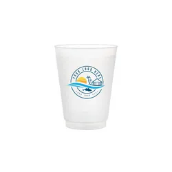 12 oz Frosted Plastic Cup