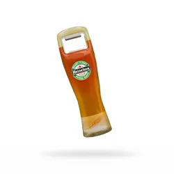 Beer Glass-Shaped Bottle Opener