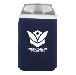 White Border Can Coolers