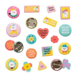 Iron Backing Buttons