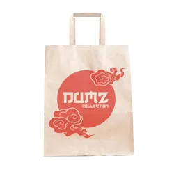 10 x 13 Inch Custom Paper Shopping Bag With Handles