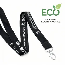 Eco-Friendly Wood Fiber Lanyards