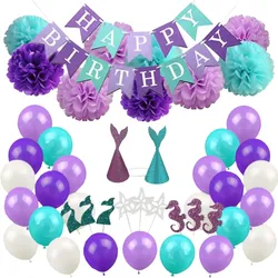 Mermaid Theme Birthday Kit