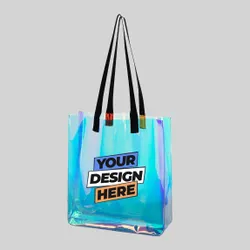 Holographic PVC Tote Bag