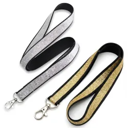 Blank Glitter Lanyards