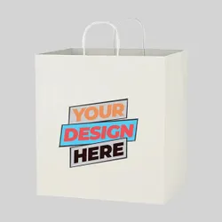 White Kraft Paper Bags
