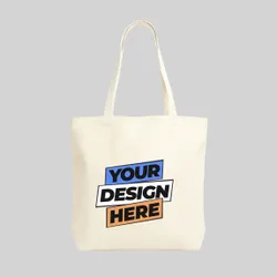 Jumbo Cotton Tote Bags (Natural)