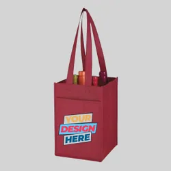 4-Bottle Wine Tote Bag
