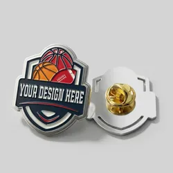 Soft Enamel Sports Pins