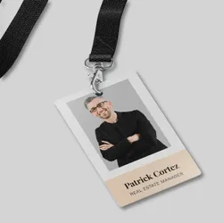 Custom Photo ID Name Badges