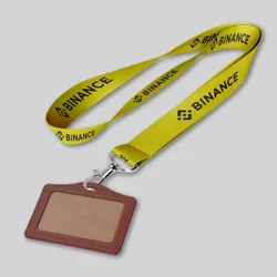 Custom Polyester lanyard with Badge Holders
