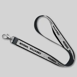 Custom Glitter Lanyards