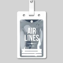 Blank Luggage Tag Holders