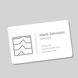 Custom Transparent ID Name Badges