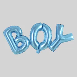 "BOY" Letter Balloon