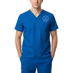 Wink® Unisex WorkFlex Chest Pocket V-Neck Top