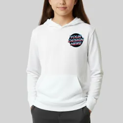 Jerzees Youth 8 oz. NuBlend Fleece Pullover Hooded Sweatshirt