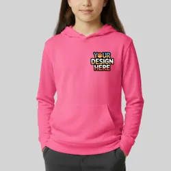 Youth Softstyle Midweight Fleece Hooded Sweatshirt