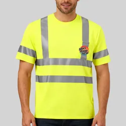 CornerStone® ANSI 107 Class 3 Short Sleeve Snag-Resistant Reflective T-Shirt