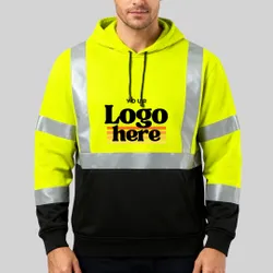 CornerStone® ANSI 107 Class 3 Heavy-Duty Fleece Pullover Hoodie