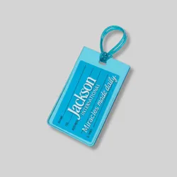 Colorful Translucent Luggage Tag
