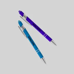 Custom Ellipse Softy Brights Stylus Pens