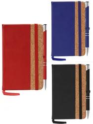 Hyde Cork Notebook & Paragon Pen