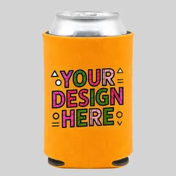 Full Color Logo Can Coolers