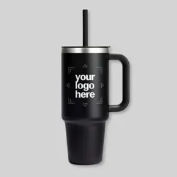 40 oz Hydro Flask® All Around™ Travel Tumbler with Handle and Straw