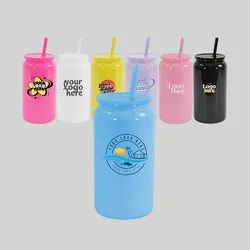 16 oz Glass-Lined Stainless Steel Tumbler