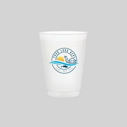 12 oz Frosted Plastic Cup